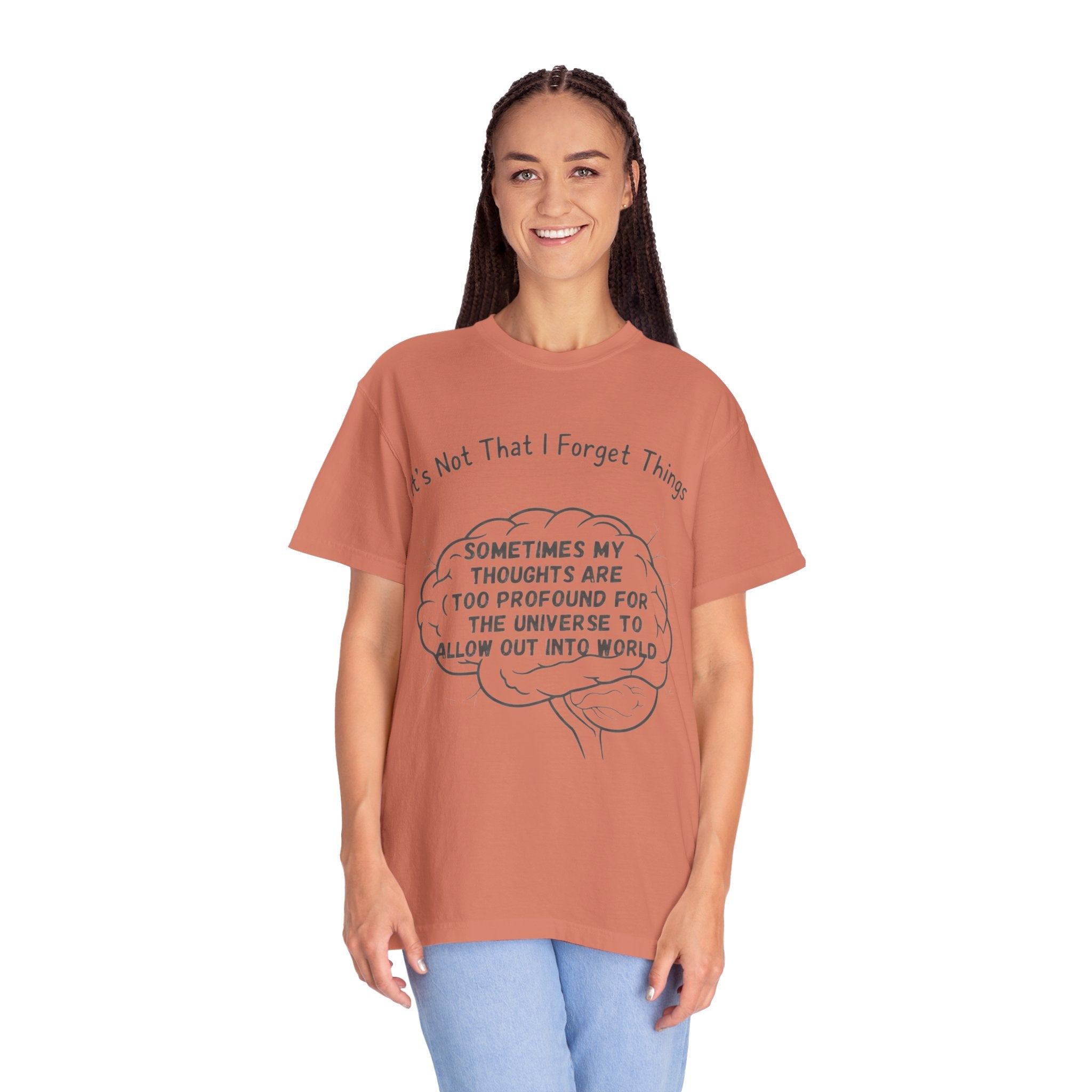 "Profound Thoughts 3" Unisex Garment-Dyed T-shirt
