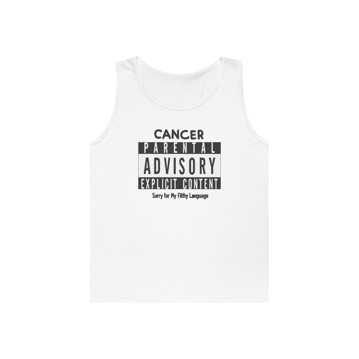 "Sorry For My Filthy Language" Tank Top