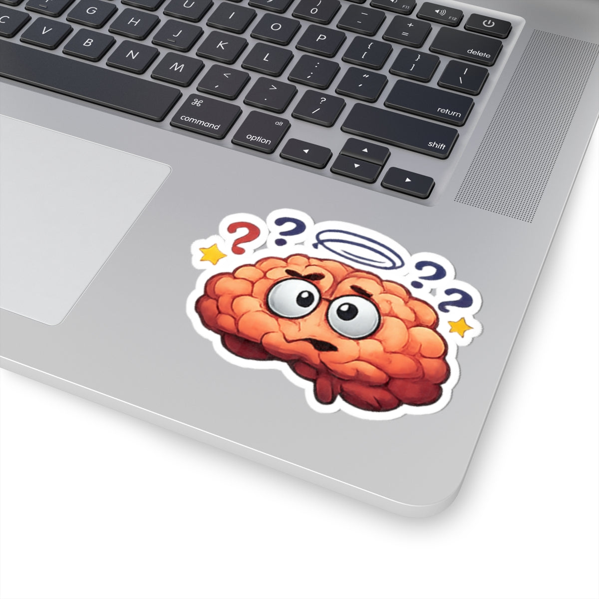Error 404: Brain Not Found | Kiss-Cut Sticker — AttitudeShirts