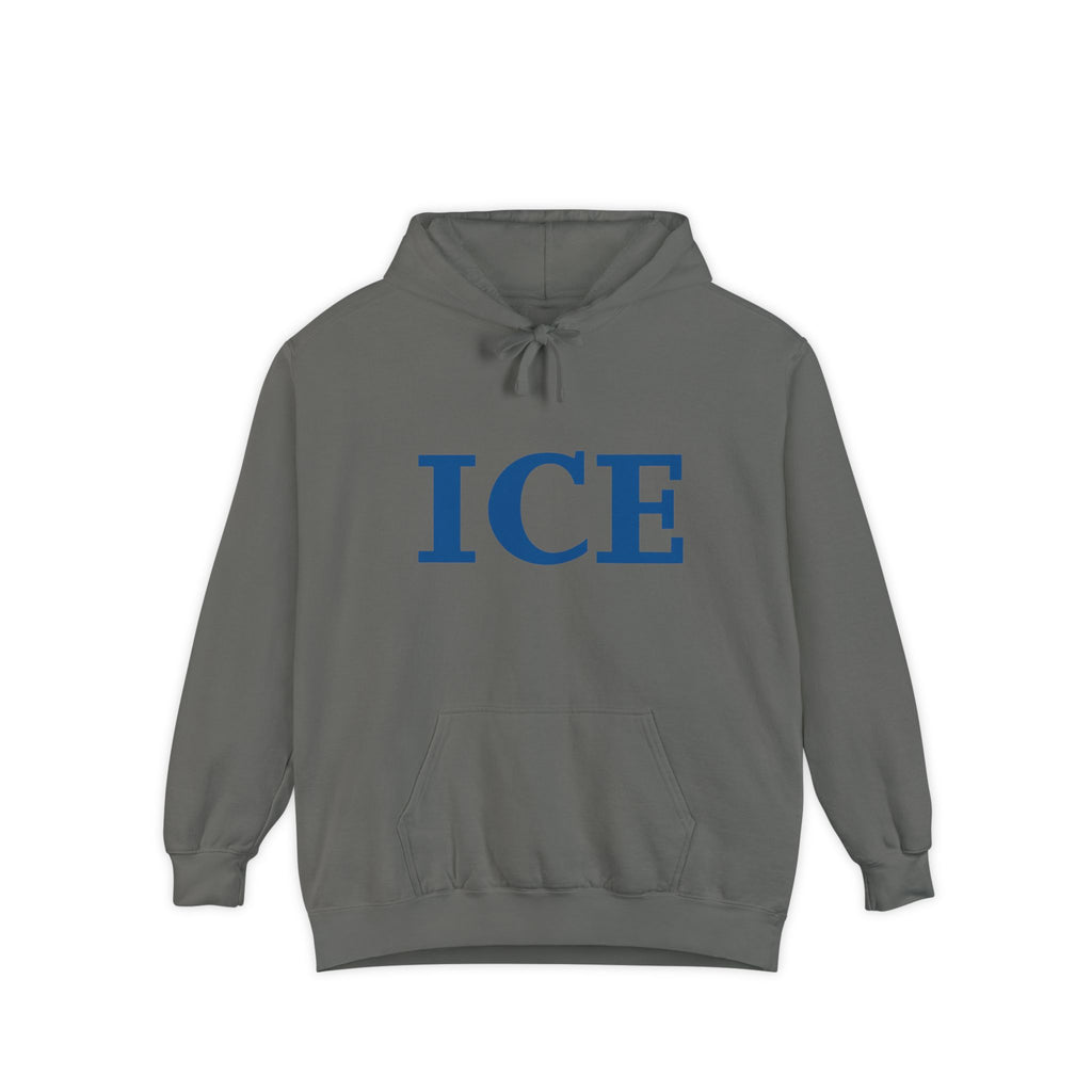 Cold As ICE | Garment-Dyed Hoodie — AttitudeShirts
