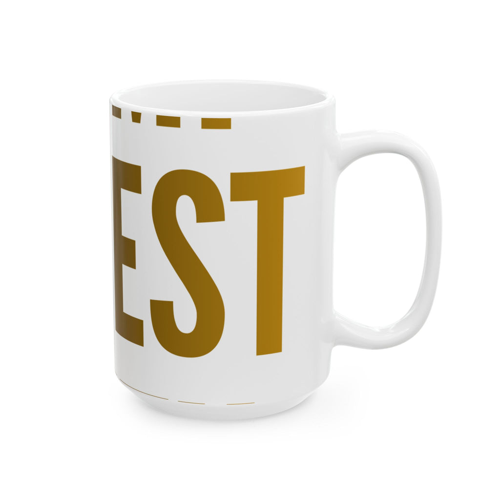 "Trump Honest Truth" White Ceramic Mug