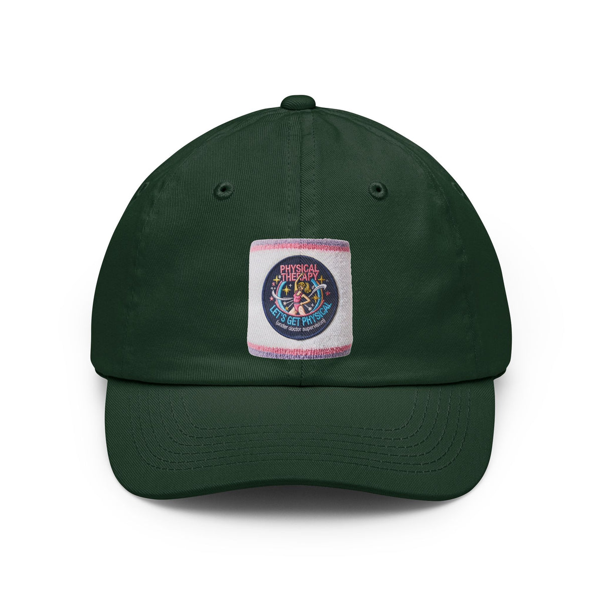 Color: Forest Green | Let's Get Physical Dad Hat