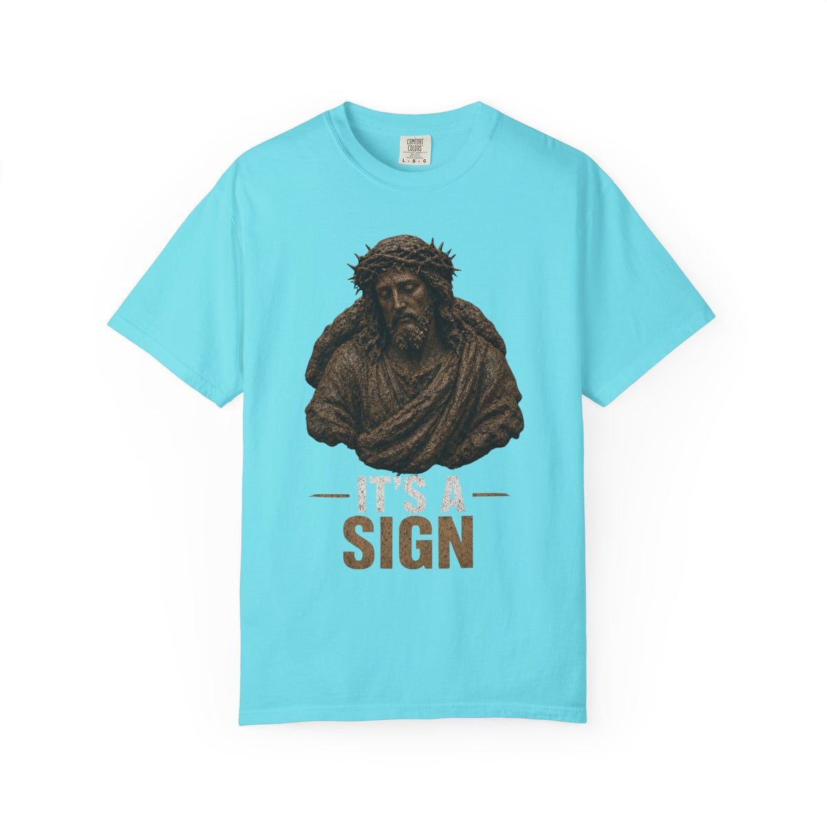 "Good Book Series It's a Sign" Unisex Garment-Dyed Tee