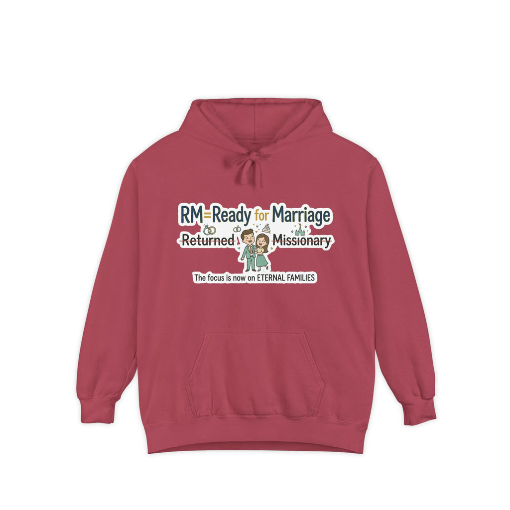 RM: Ready for Marriage (Probably Not) | Garment-Dyed Hoodie — AttitudeShirts