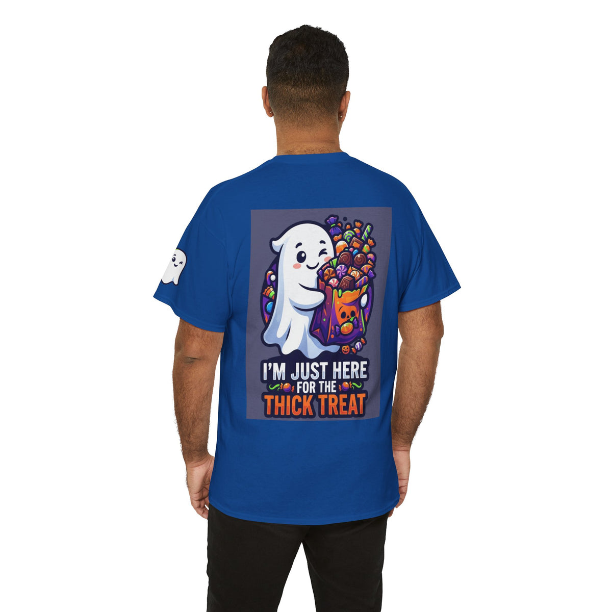 Color: Royal | I'm Just Here For The Thick Treat Premium Graphic Tee