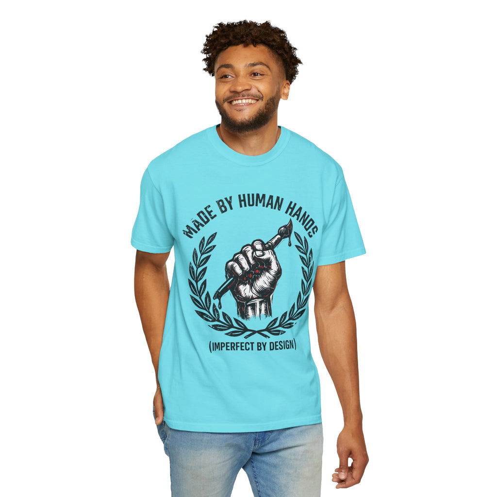 "Imperfect By Design" Unisex Garment-Dyed T-shirt