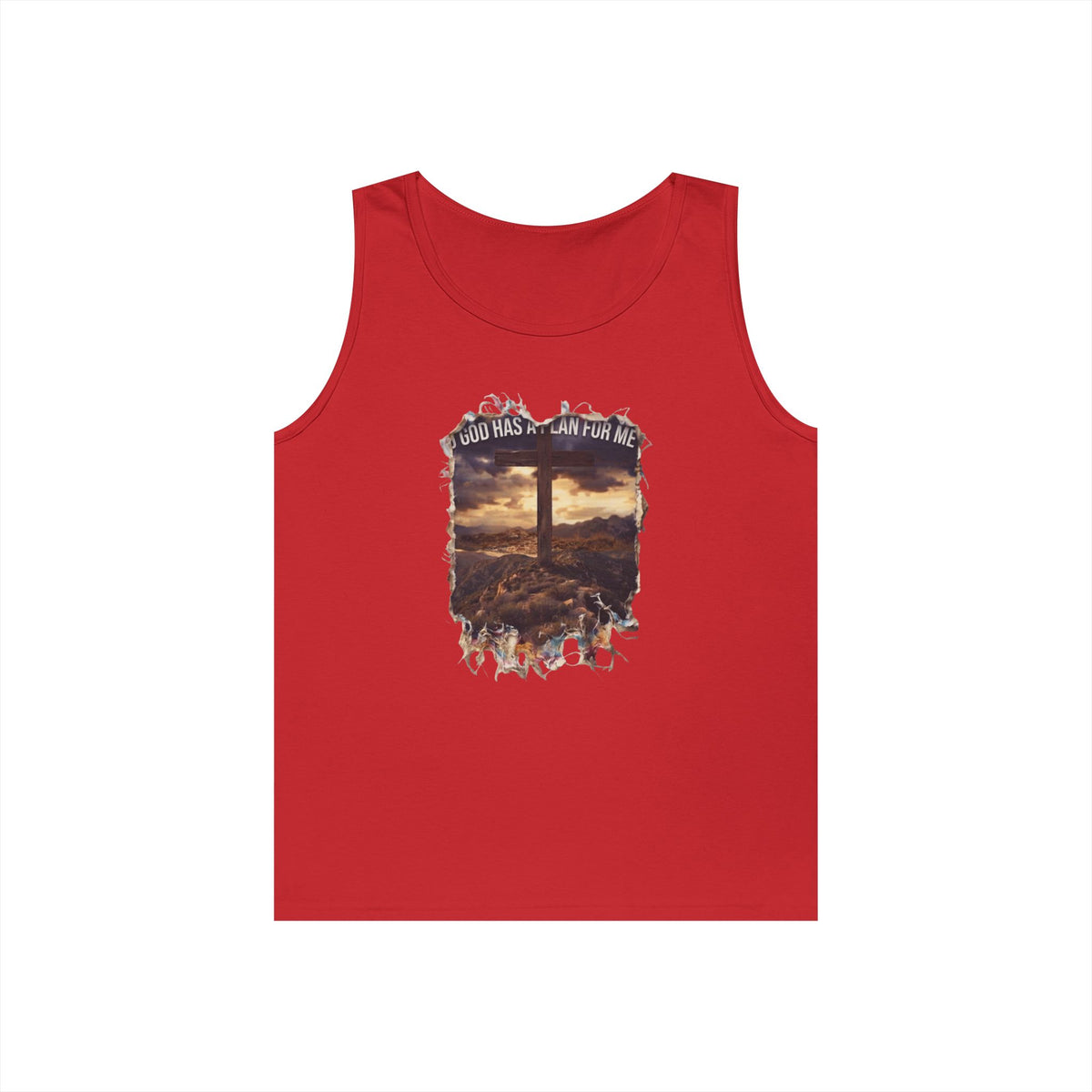 "God Has A Plan For Me" Tank Top