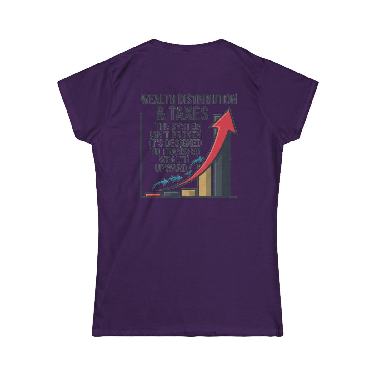 "Protest Series - Follow The Money" Women's Tee