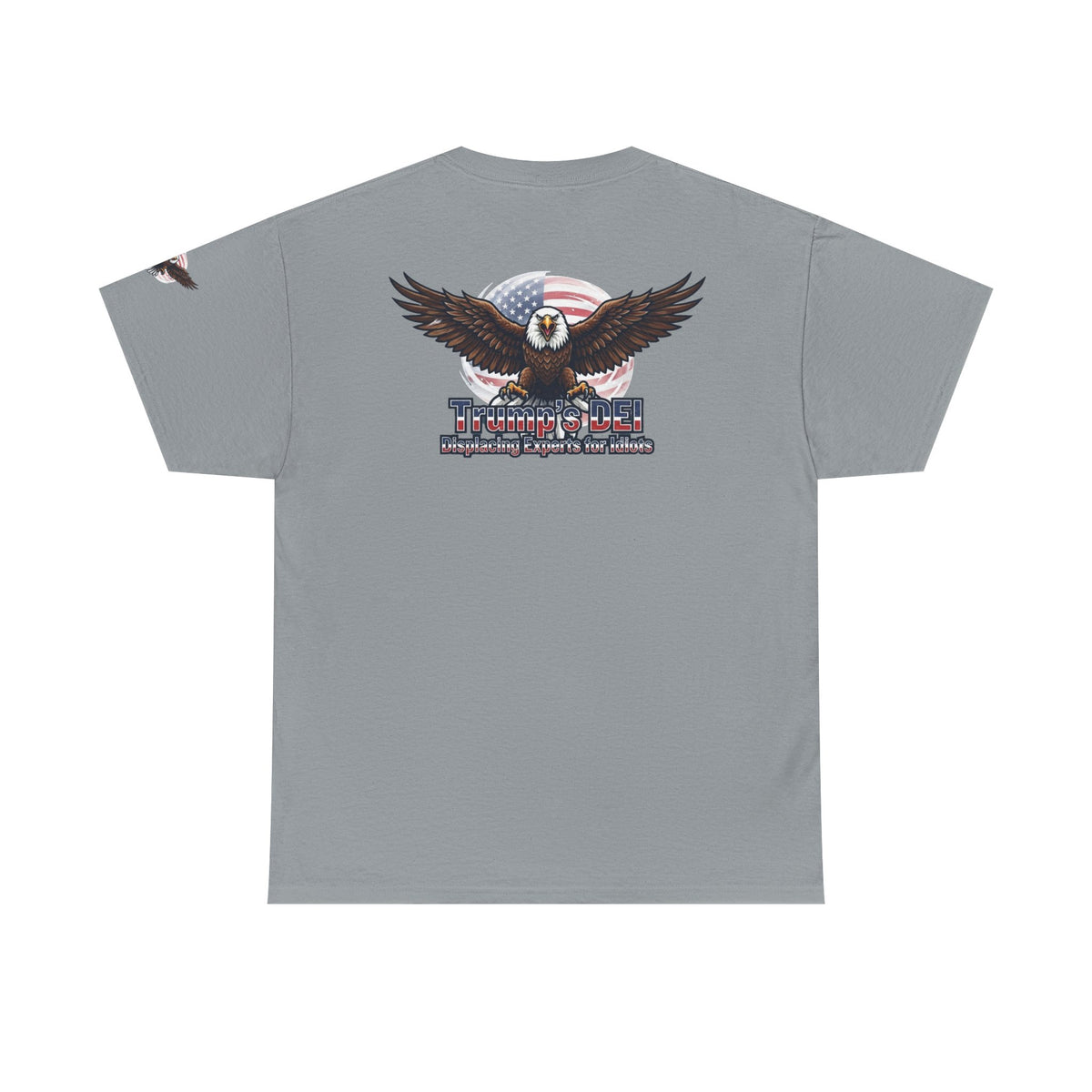 Color: Gravel | Trumps DEI Premium Graphic Tee
