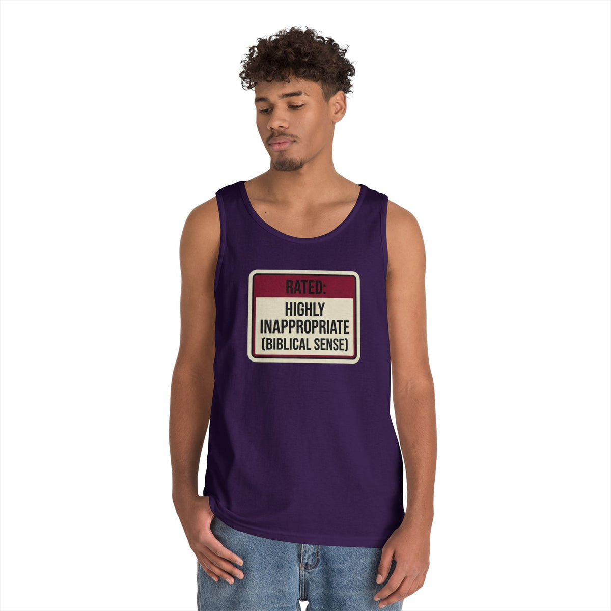 "Good Book Series Highly Inappropriate" Tank Top