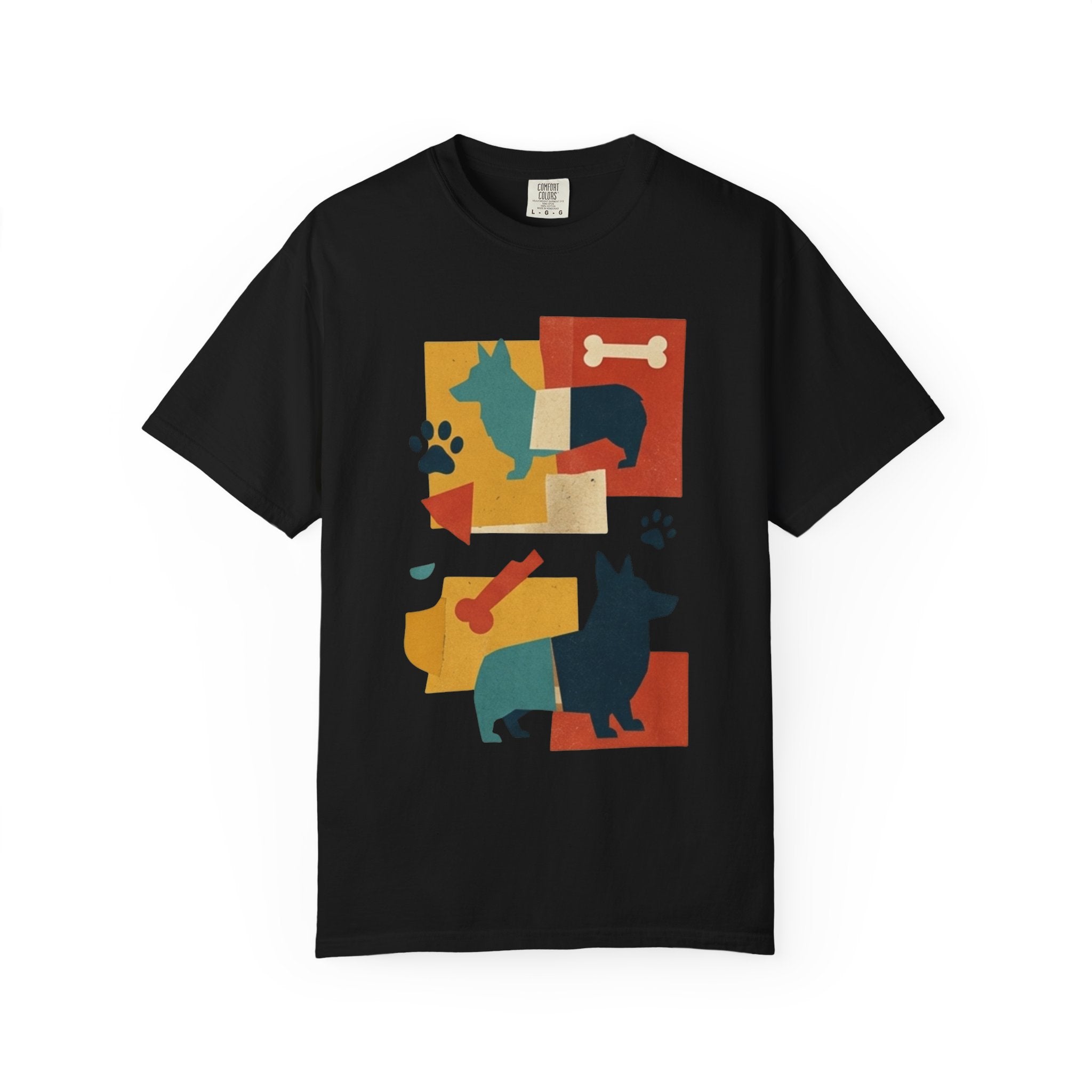 "Dogs and Bones" Unisex Garment-Dyed Tee