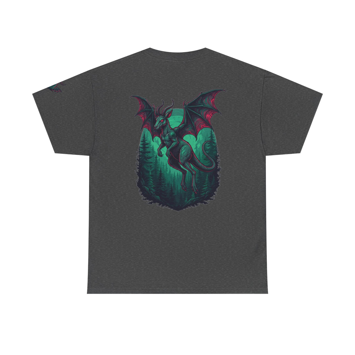Color: Dark Heather | The Jersey Devil (New Jersey, USA) Premium Graphic Tee