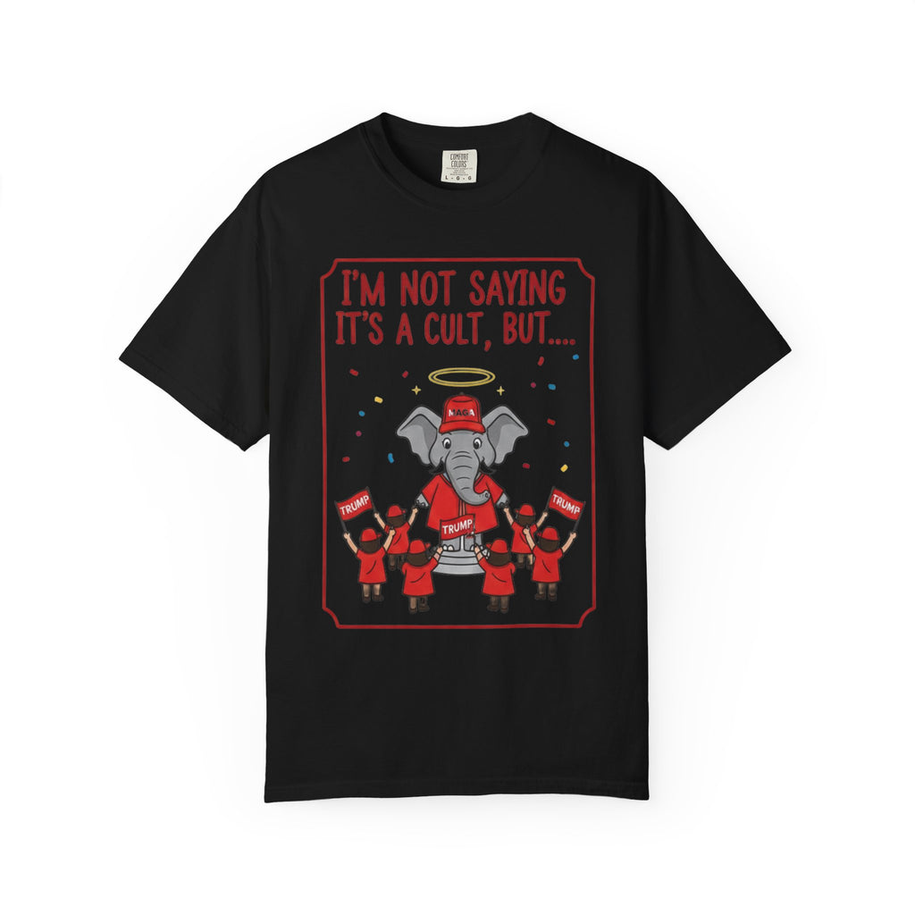 Red Hat Intervention Shirt | Garment-Dyed Tee — AttitudeShirts