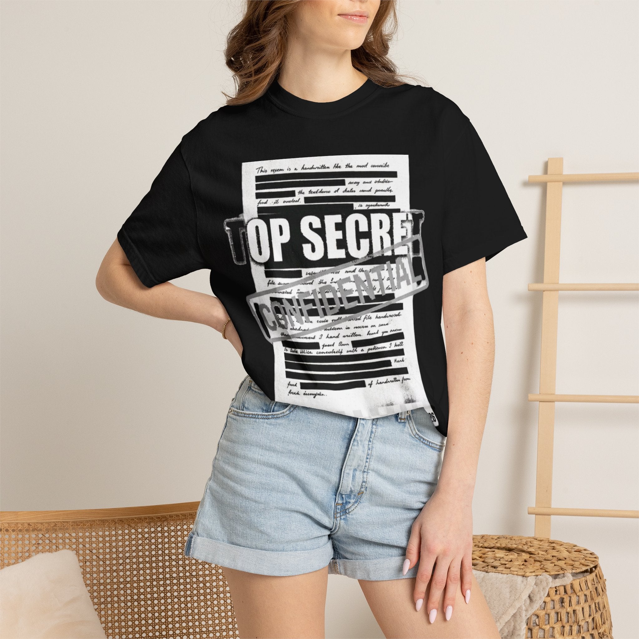 Classified Information Enthusiast | Garment-Dyed Tee — AttitudeShirts