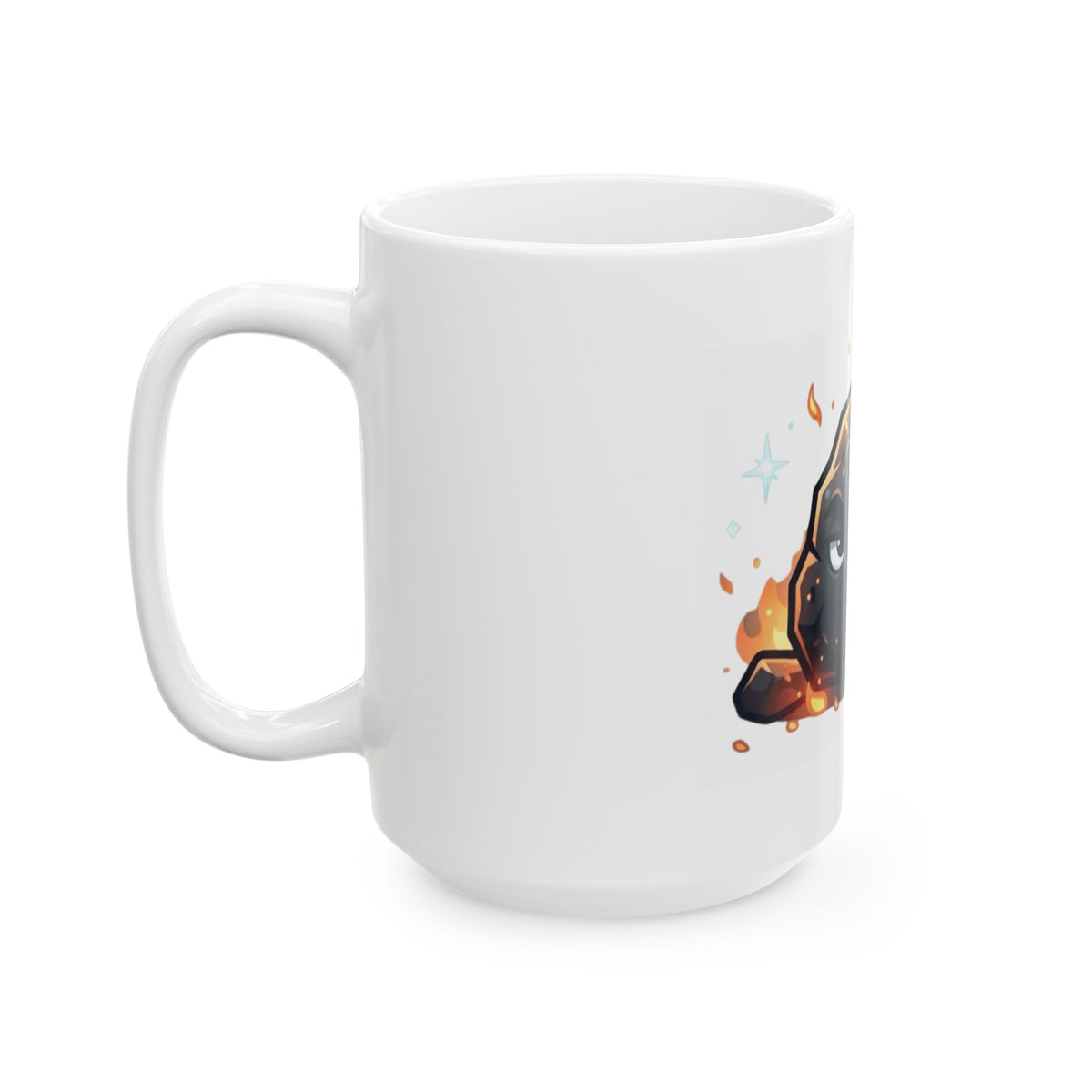 "Nice List Nominee" White Ceramic Mug — Graphic