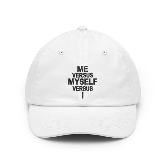 Color: White | Me vs Myself vs I Dad Hat