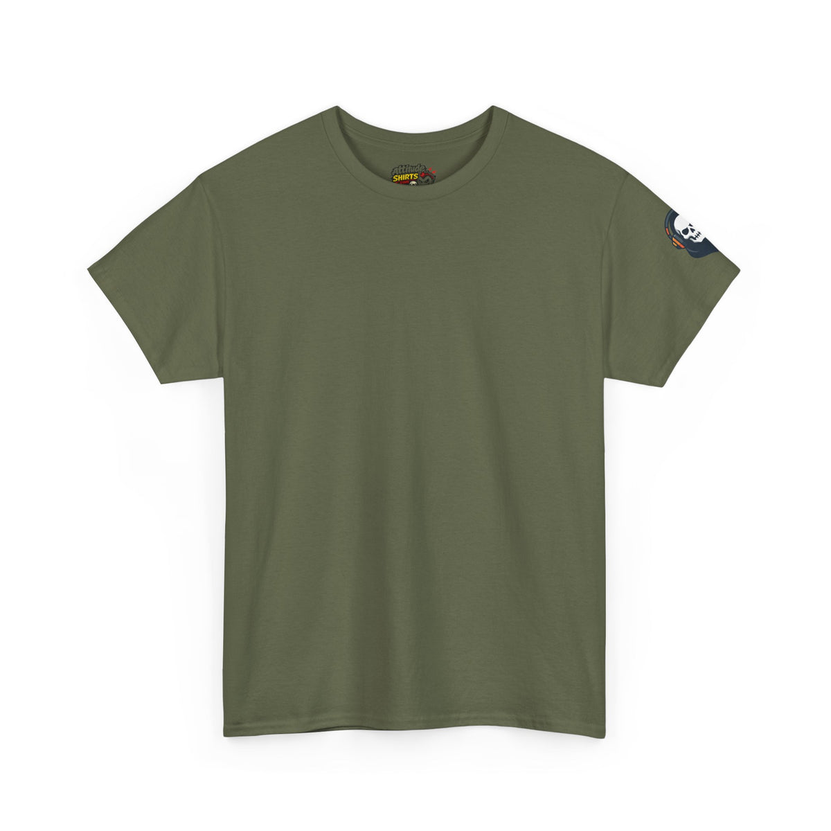 Color: Military Green | Dancing On Grave Premium Graphic Tee