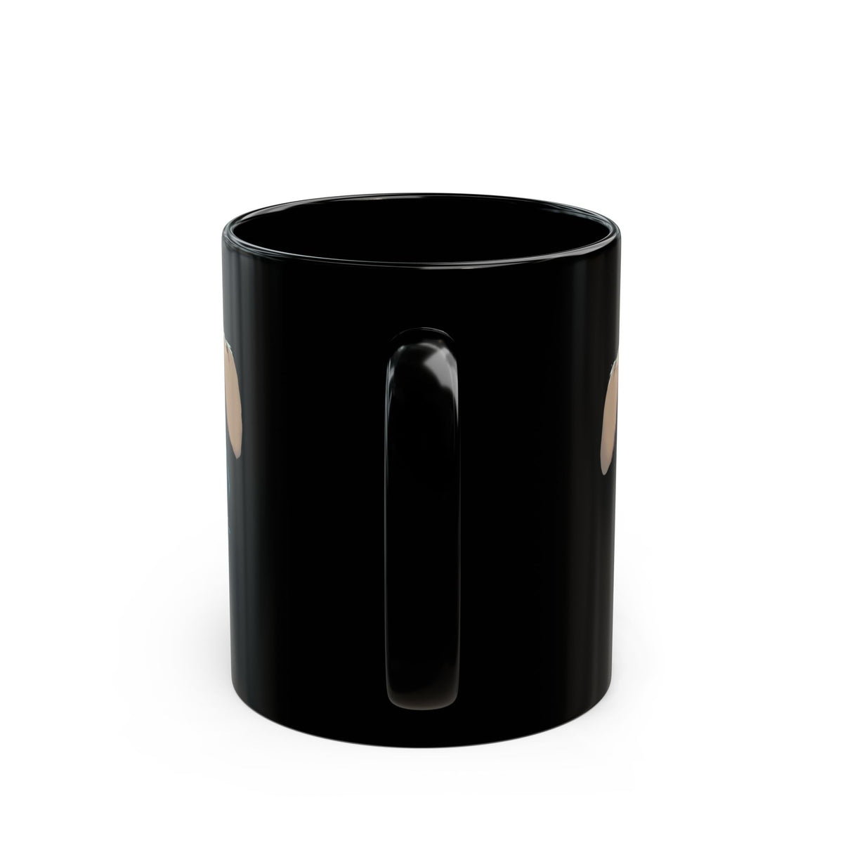 "Fertility Festival" Black Ceramic Mug — Graphic