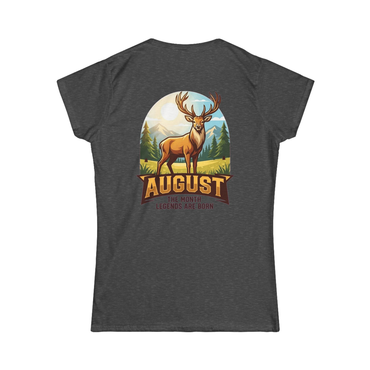 Color: Dark Heather | August Legend Women's Tee