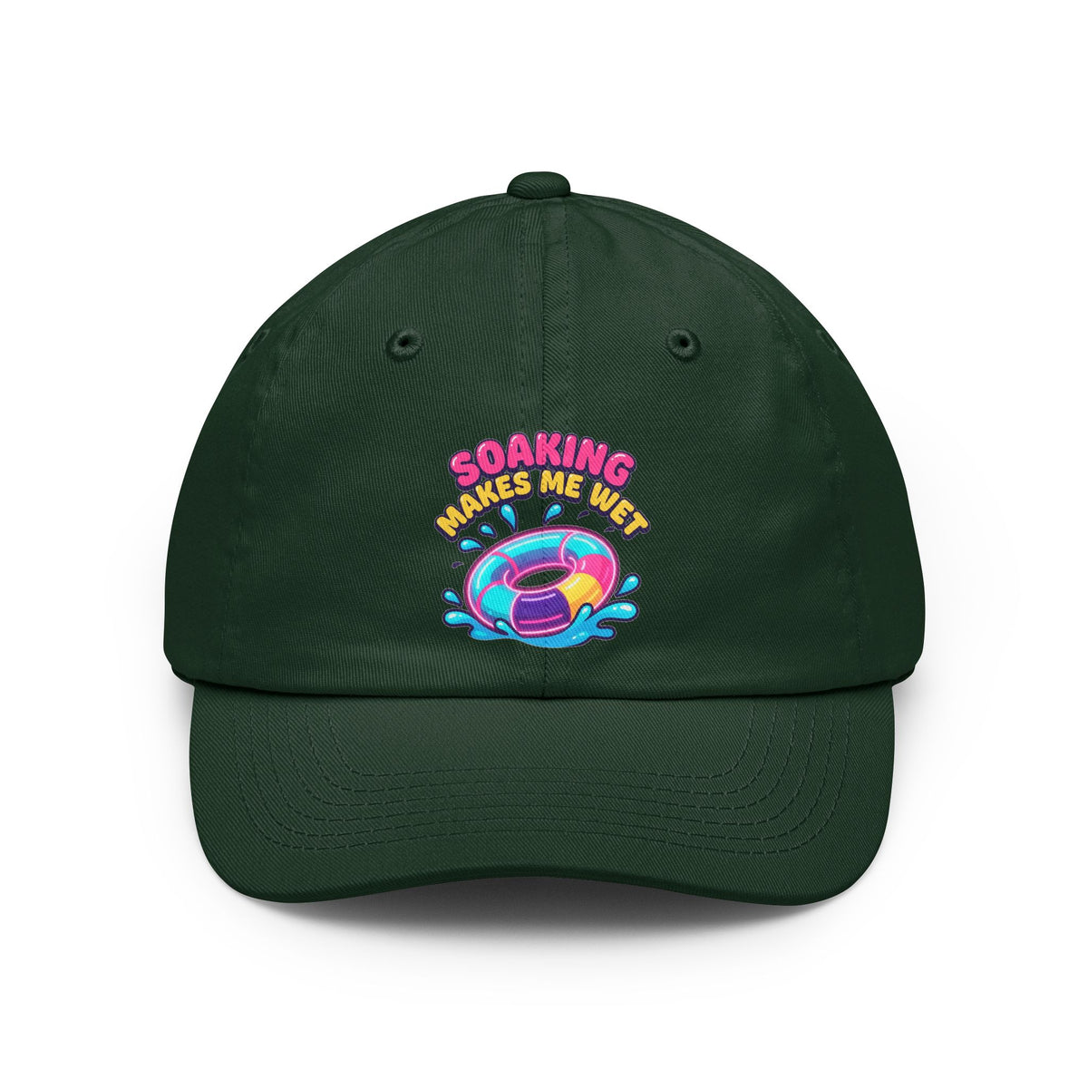 Color: Forest Green | Soaking Makes Me Wet Dad Hat