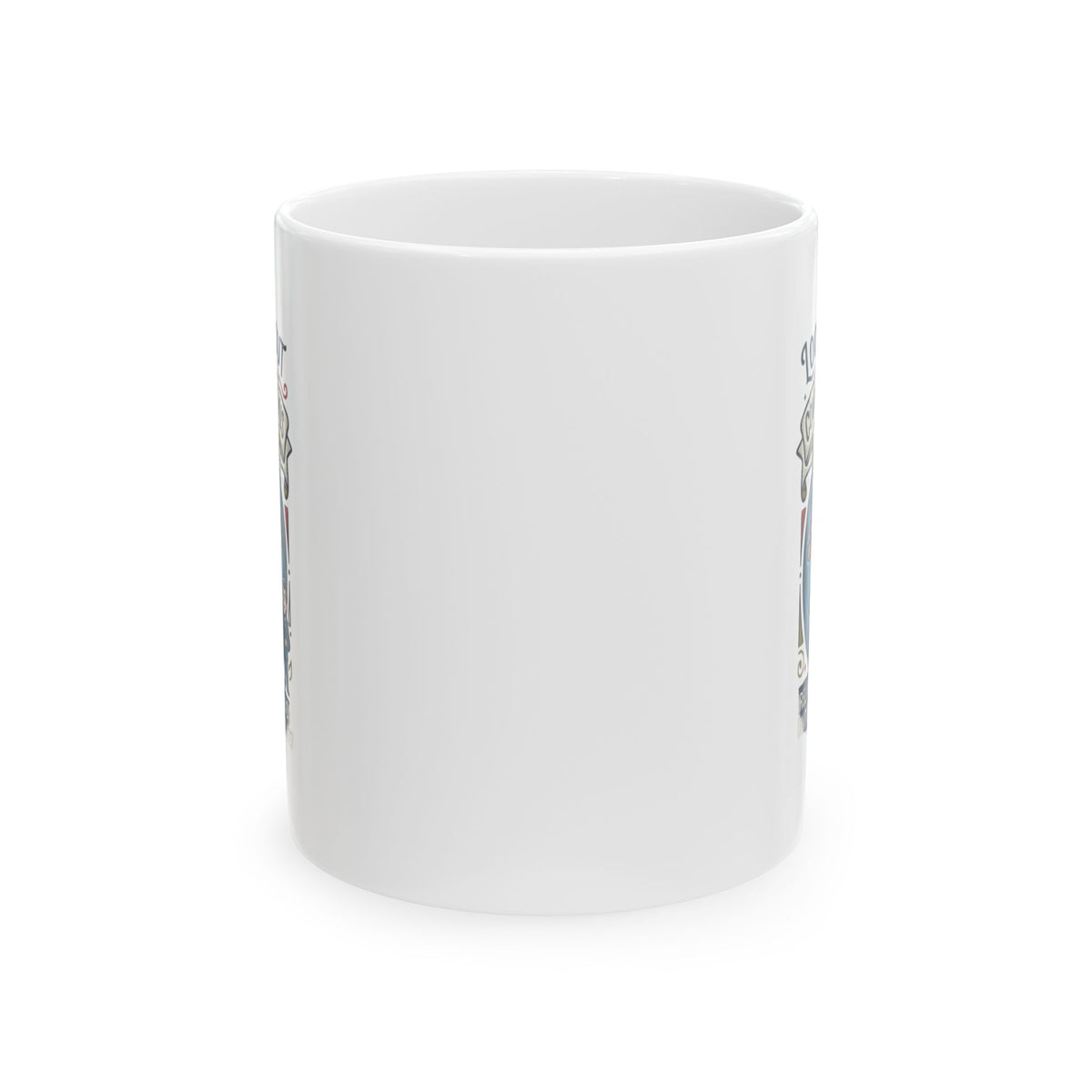 "Loose Talk About Countries That Aren't His" White Ceramic Mug
