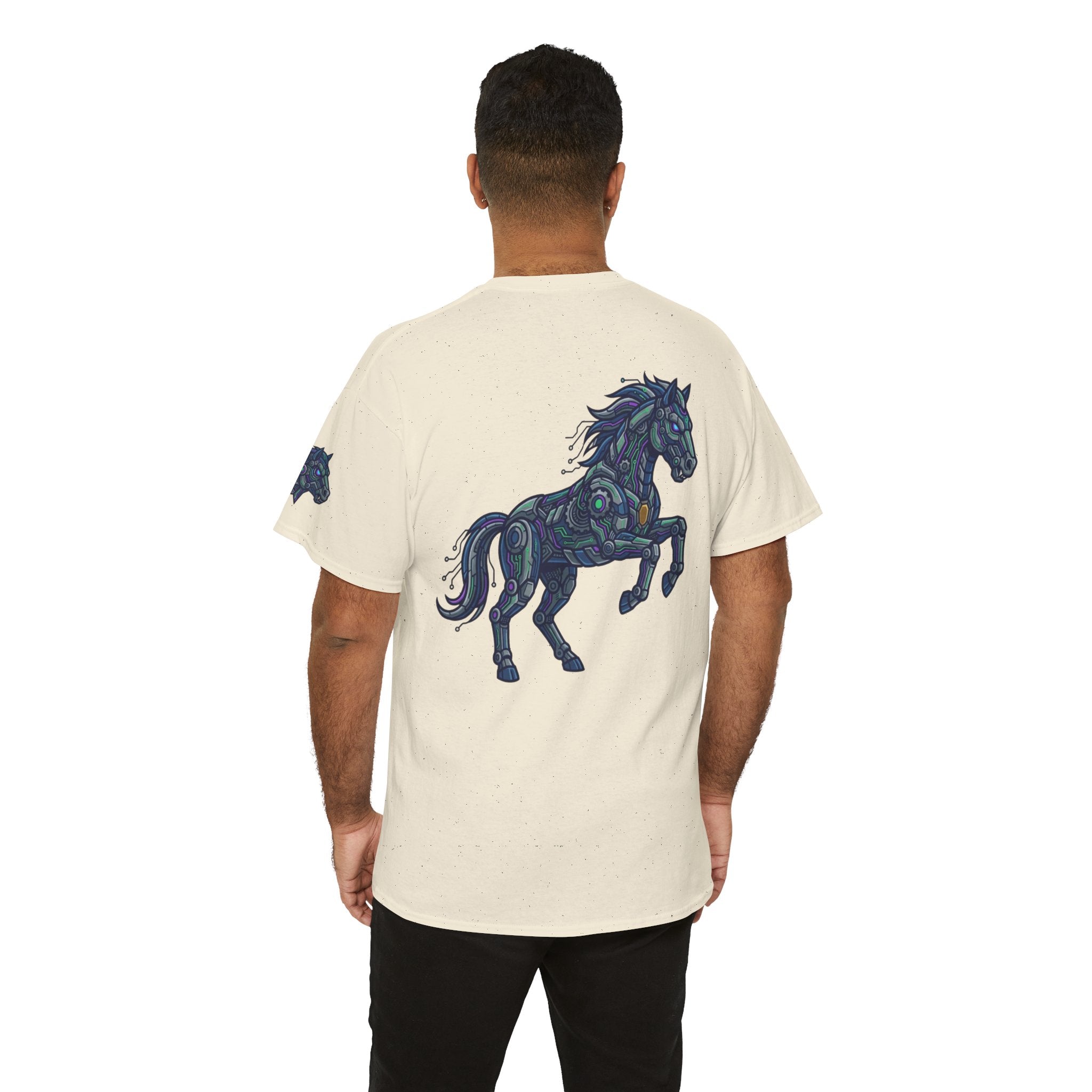 "Cyber Mustang" Premium Graphic Tee