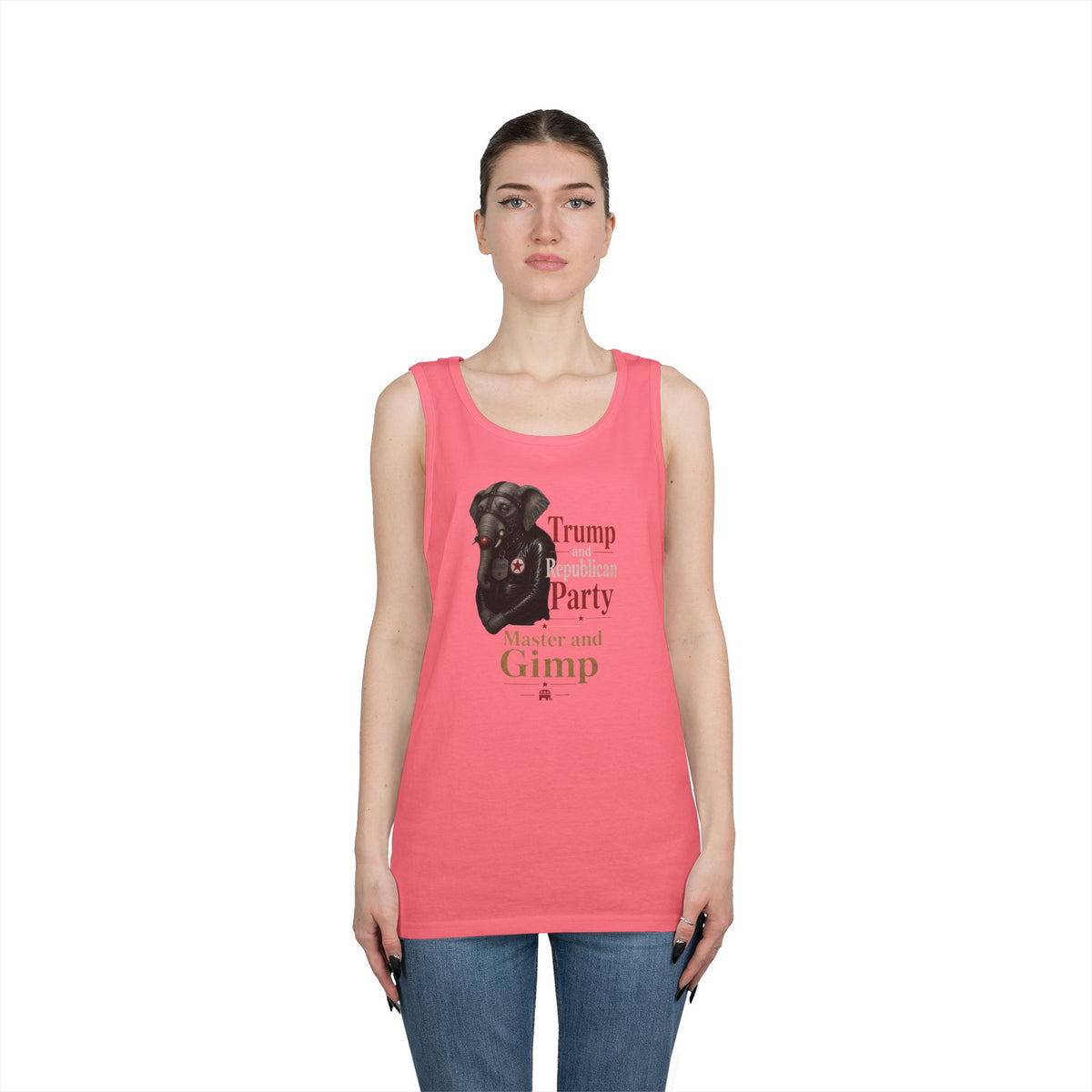 Color: Safety Pink | Master and Gimp Tank Top
