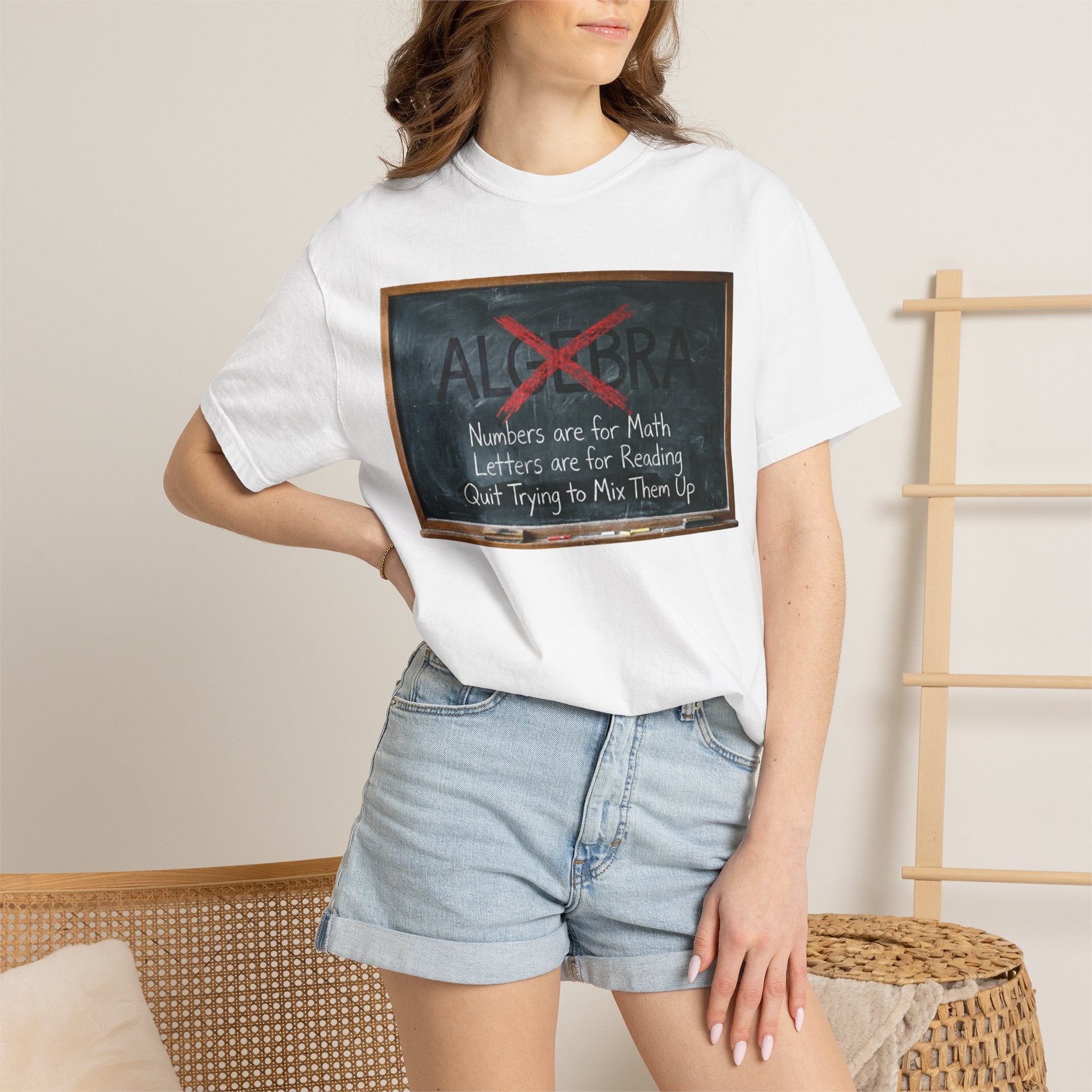 "Algebra" Unisex Garment-Dyed Tee