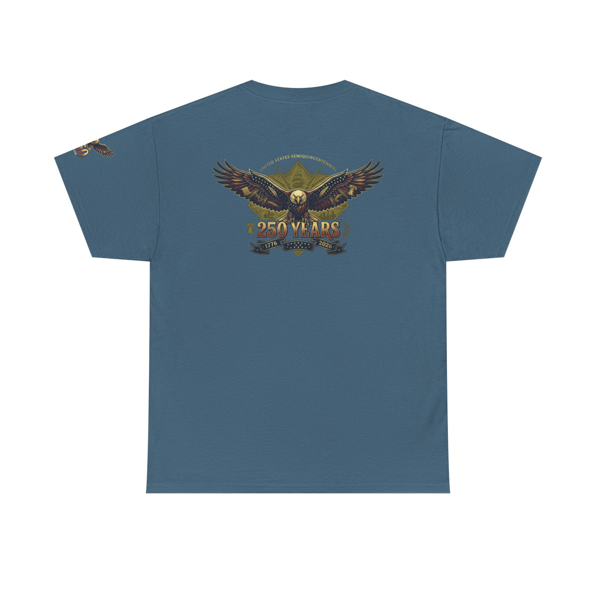 Color: Indigo Blue | USA 250 Years Premium Graphic Tee