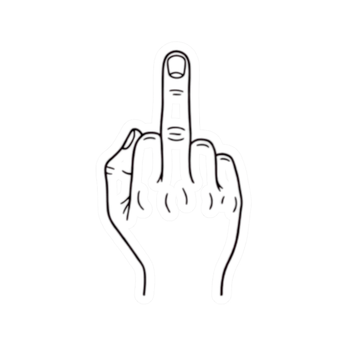 "F@#% OFF" Sticker