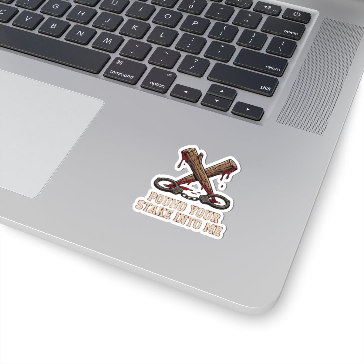 "Pound Your Stake In Me" Sticker — Main