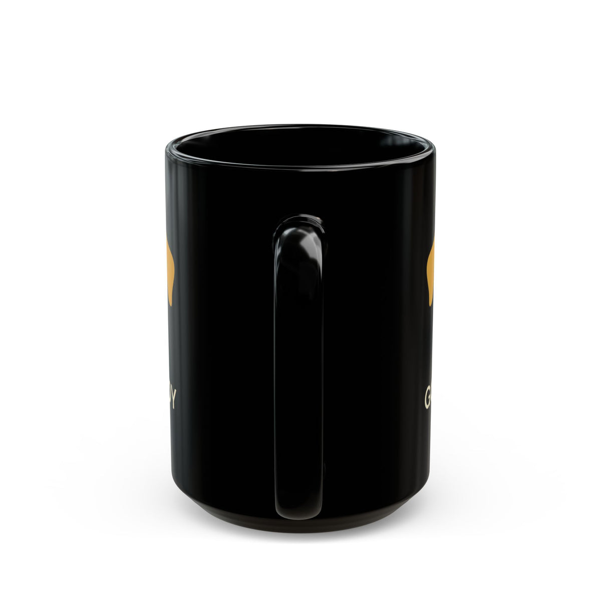 "I'm A Good Boy" Black Ceramic Mug — Graphic