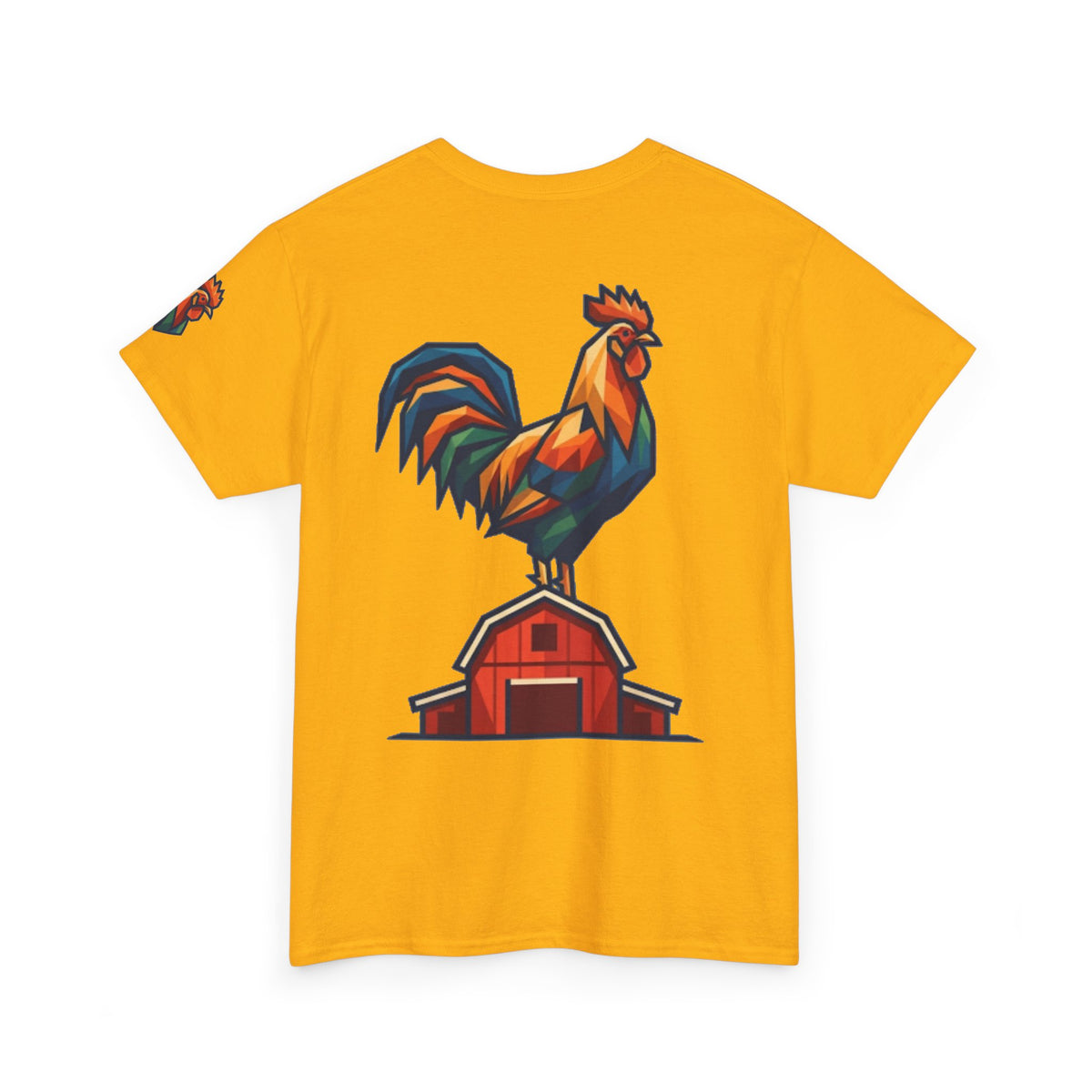 "Barnyard Rooster" Premium Graphic Tee