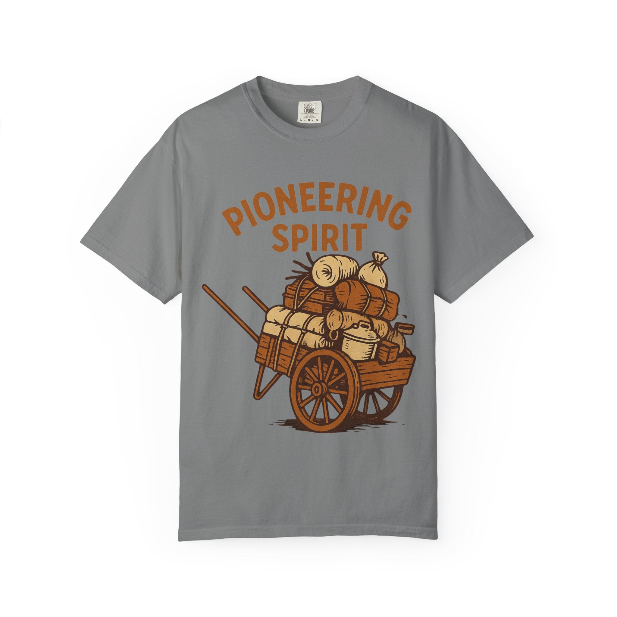 "Pioneering Spirit" Unisex Garment-Dyed T-shirt