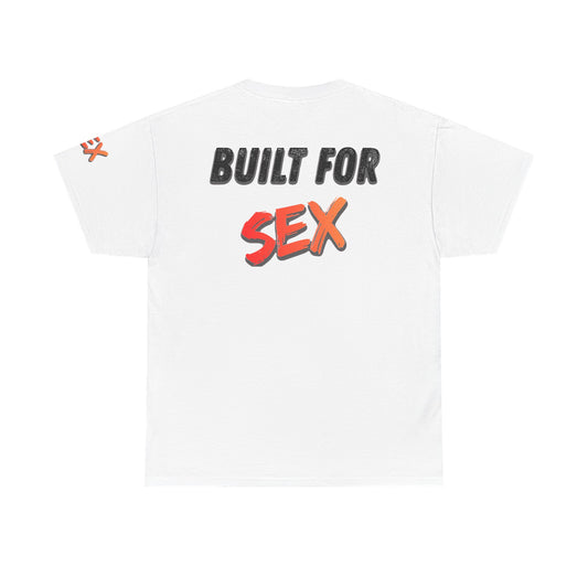 Color: White | Built for Sex Premium Graphic Tee