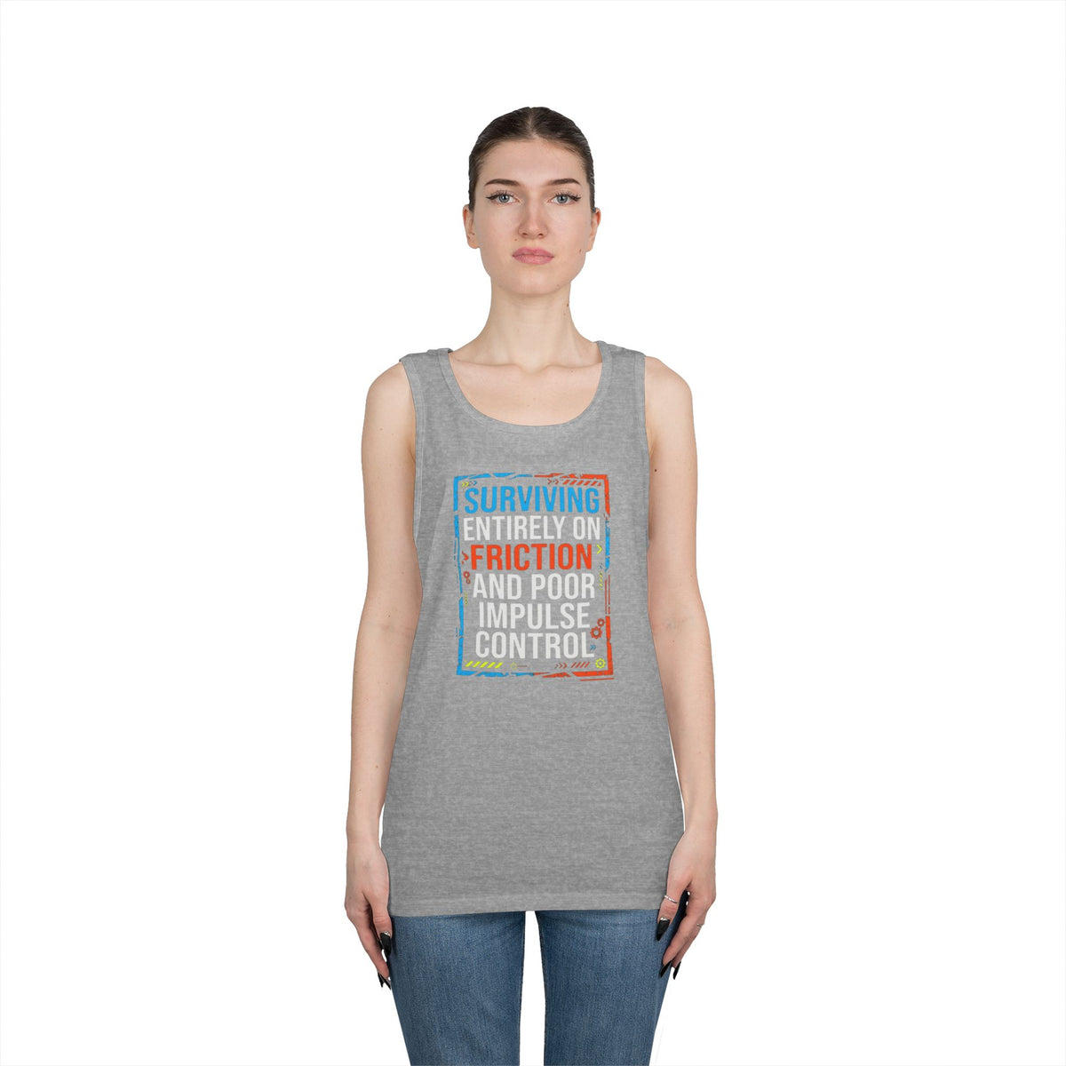 "Surviving On Friction" Tank Top
