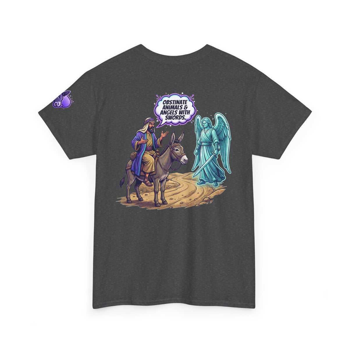Good Book Series Obstinate Animals & Angels With Swords Premium Graphic Tee