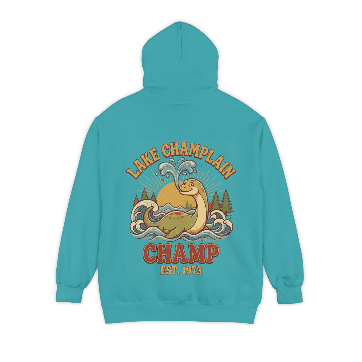 Color: Seafoam | Champ (Lake Champlain) Garment-Dyed Hoodie
