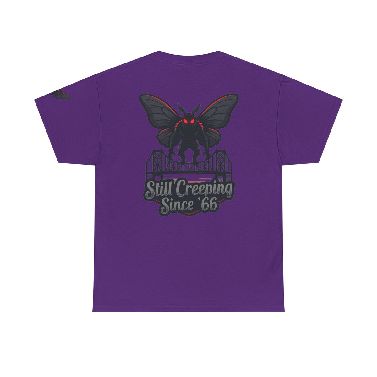 Color: Purple | Mothman (West Virginia, USA) Premium Graphic Tee