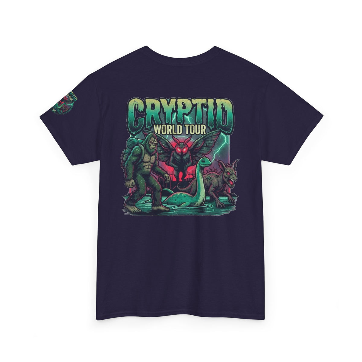 "Puzizia (Global-Cryptid Mashup) Cryptid World Tour" Premium Graphic Tee