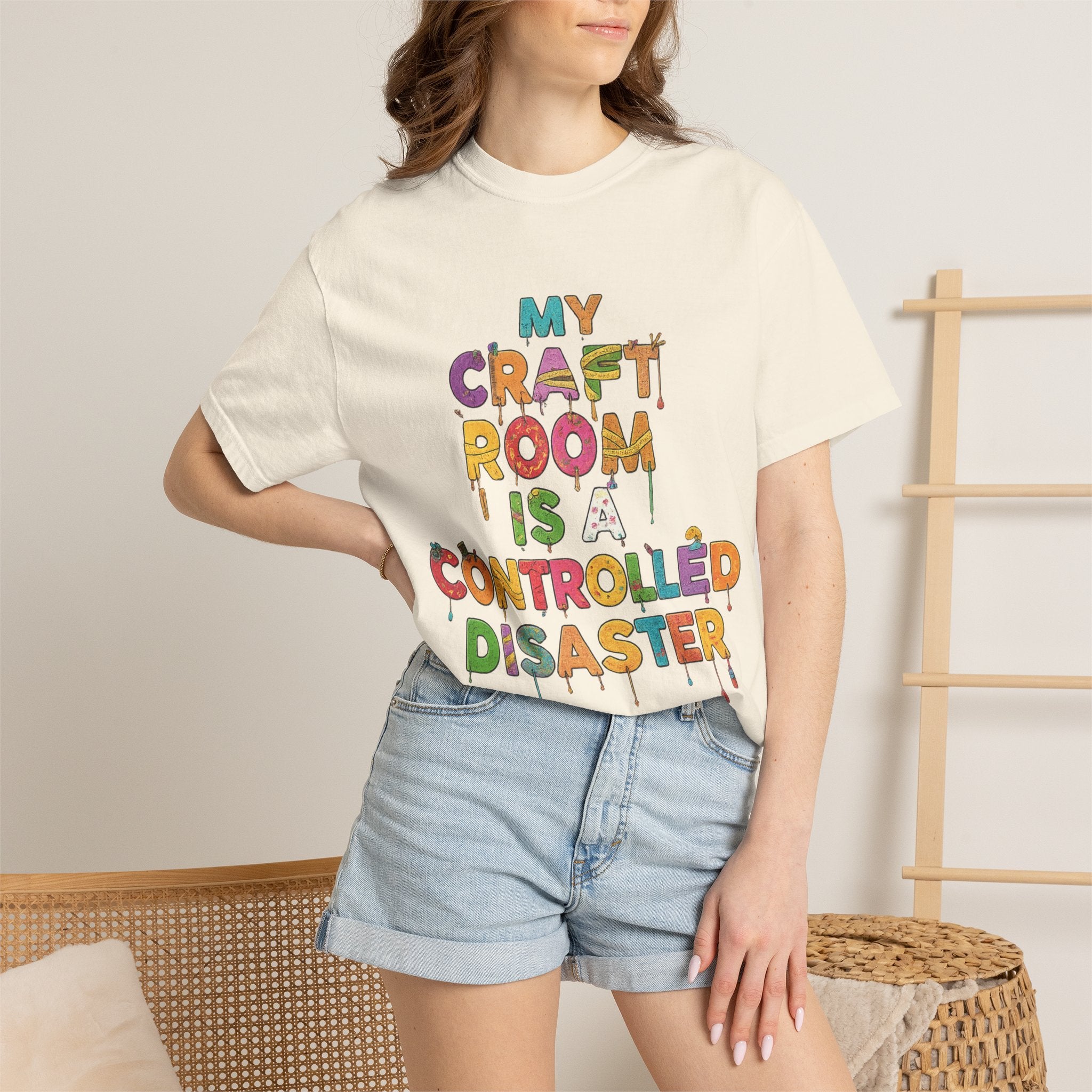My Craft Room, My Rules | Garment-Dyed Tee — AttitudeShirts