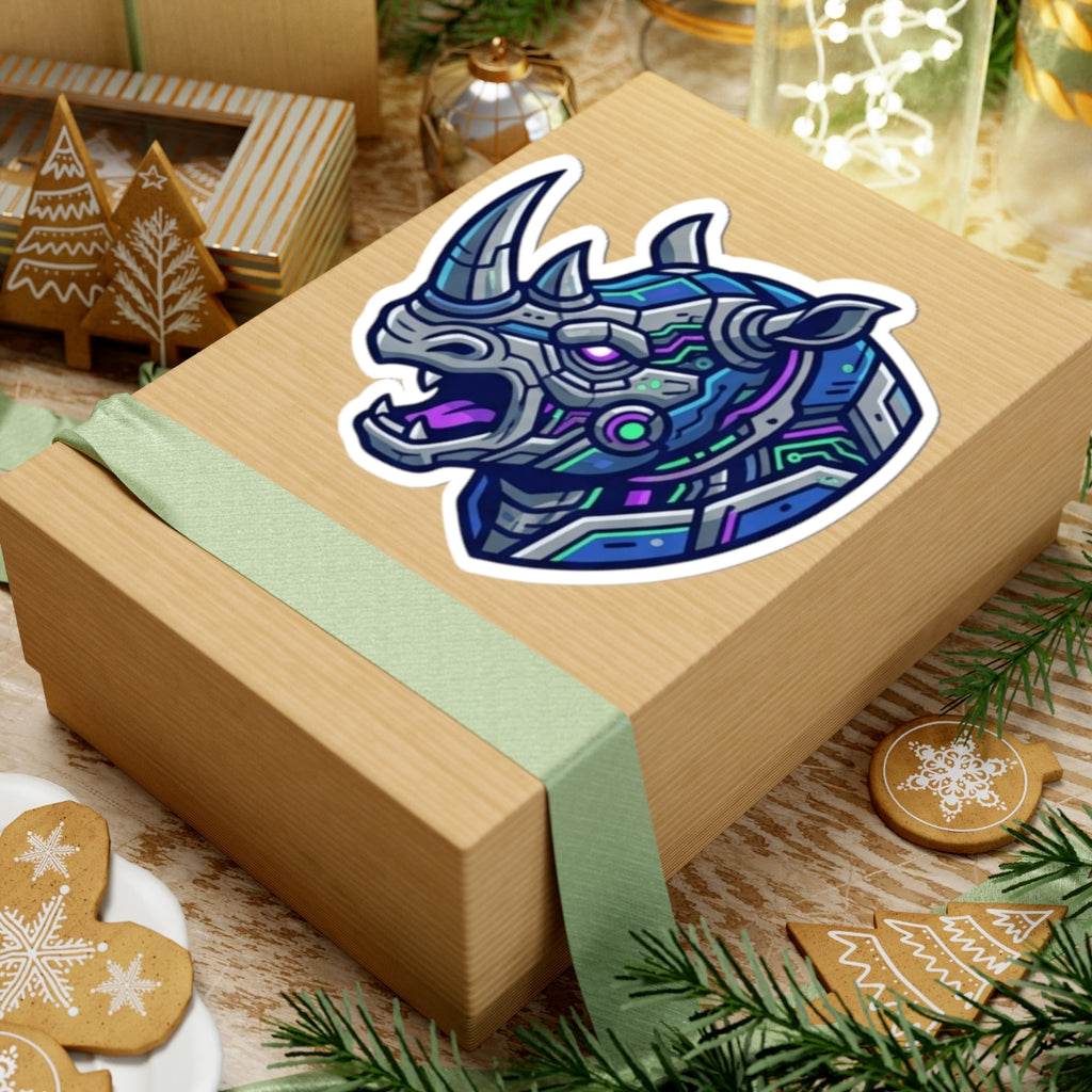 "Cyber Rhino" Sticker