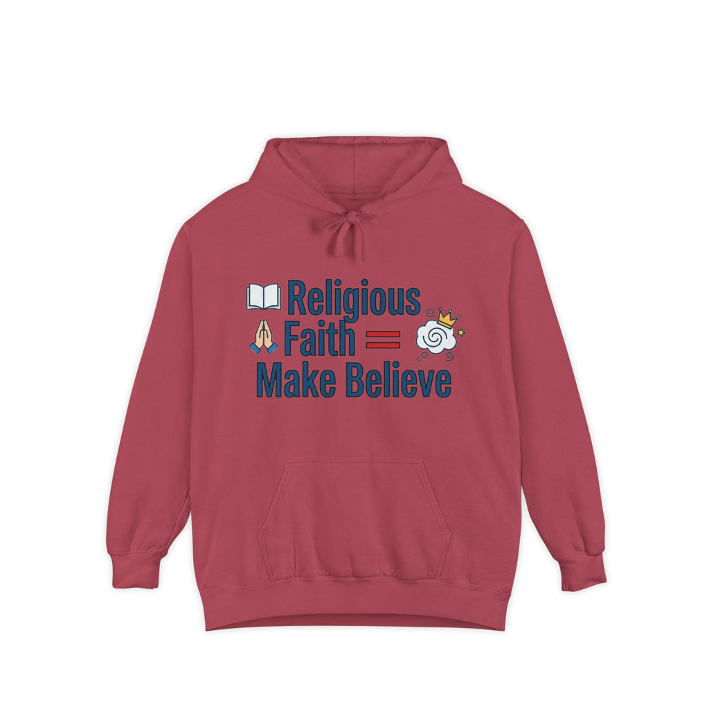 Make Believe Club Member | Garment-Dyed Hoodie — AttitudeShirts