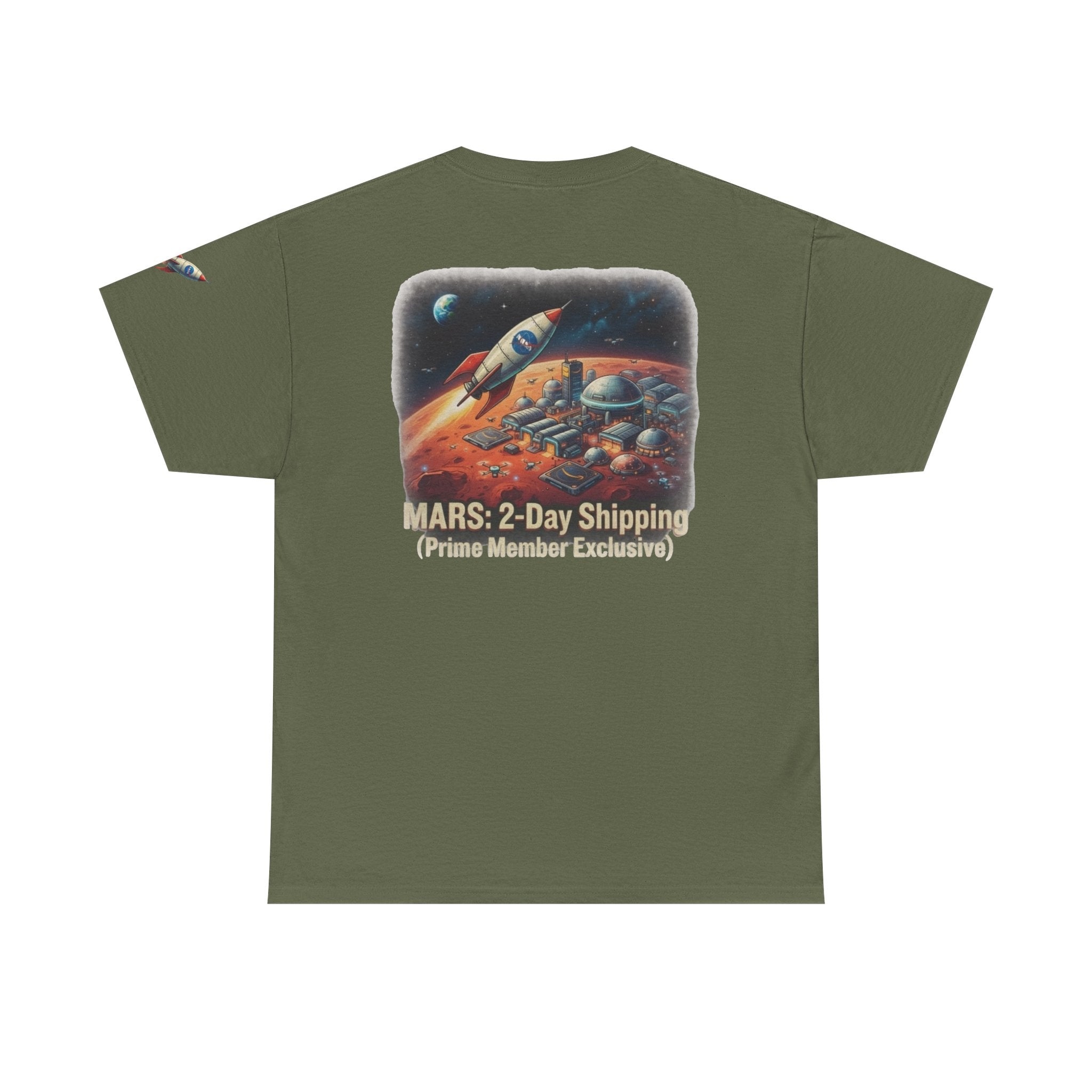 "Mars 2 Day Shipping" Premium Graphic Tee