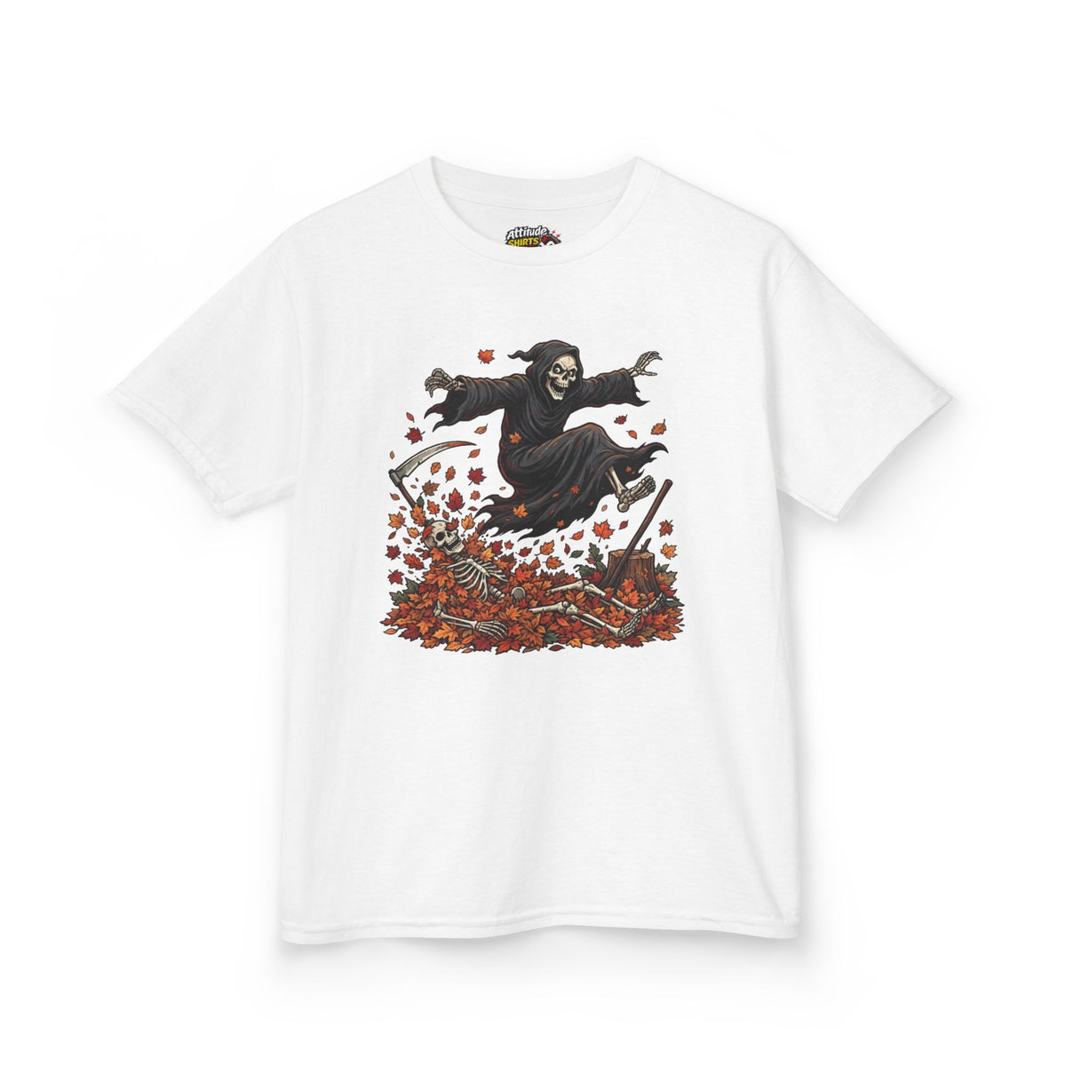 Color: White | Autumn Death Kids Tee