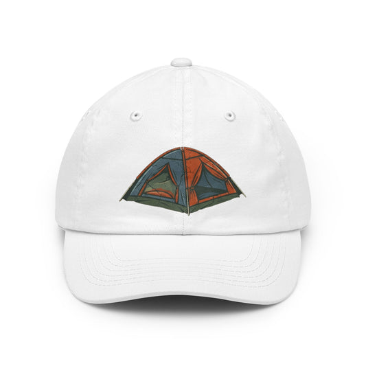 Color: White | Pitching A Tent Is My Only Cardio Dad Hat