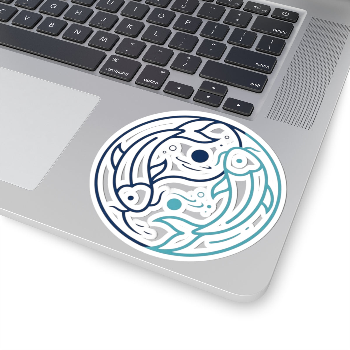 "Yin Yang Pisces" Sticker