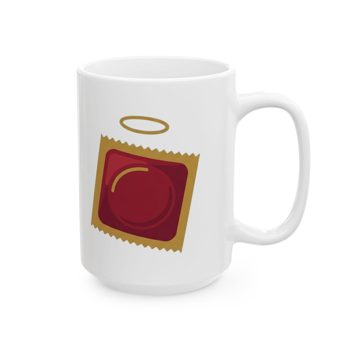"Good Book Series Jesus Saves and So Should You" White Ceramic Mug — Graphic