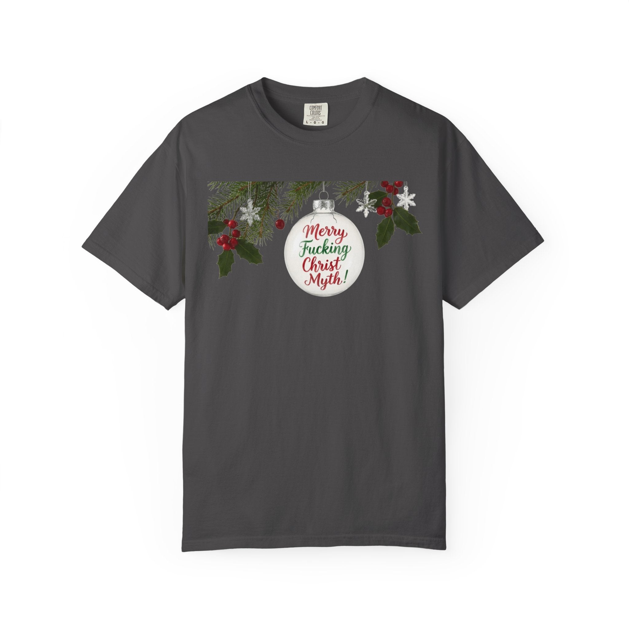 "MF Christ Myth" Unisex Garment-Dyed T-shirt
