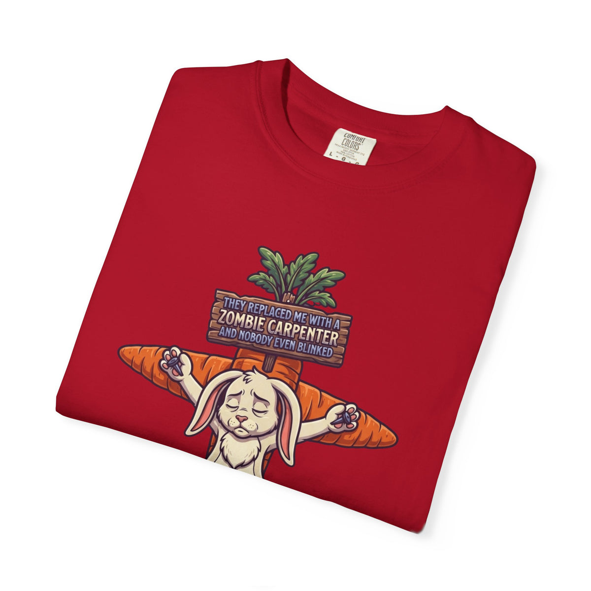 "Zombie Carpenter" Unisex Garment-Dyed Tee